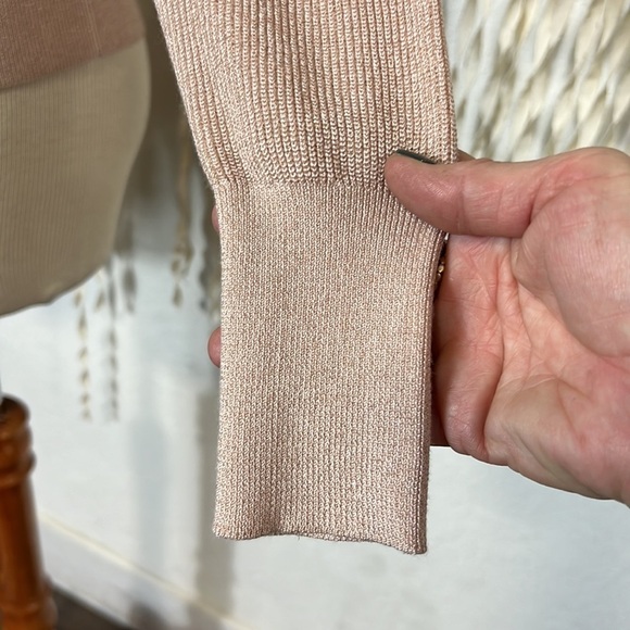 L'AGENCE Cream Wrap Blouse - Picture 4 of 12